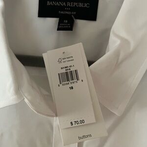 Banana Republic Factory Women's White Button Down Shirt